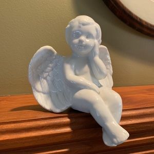 Angel Sitting on Shelf